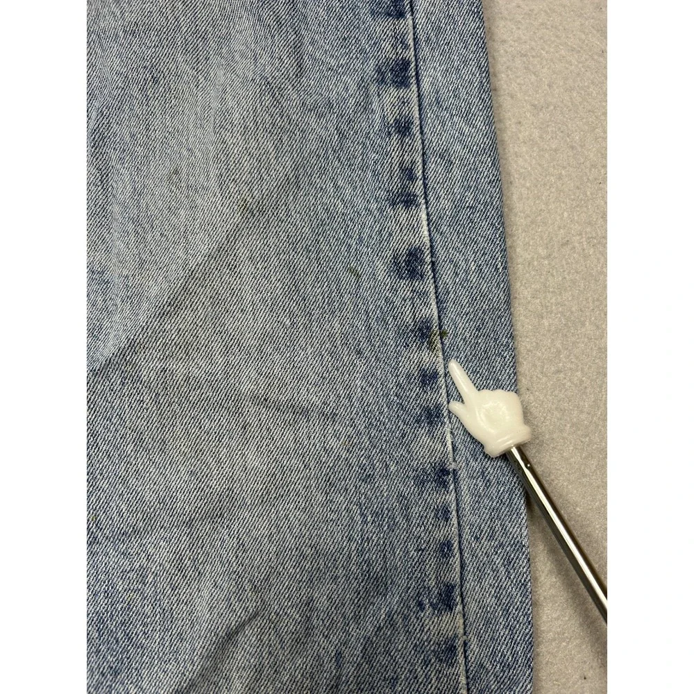 Levi's 505 Regular Fit Cotton Denim Light Wash Blue W34 L34 Mens